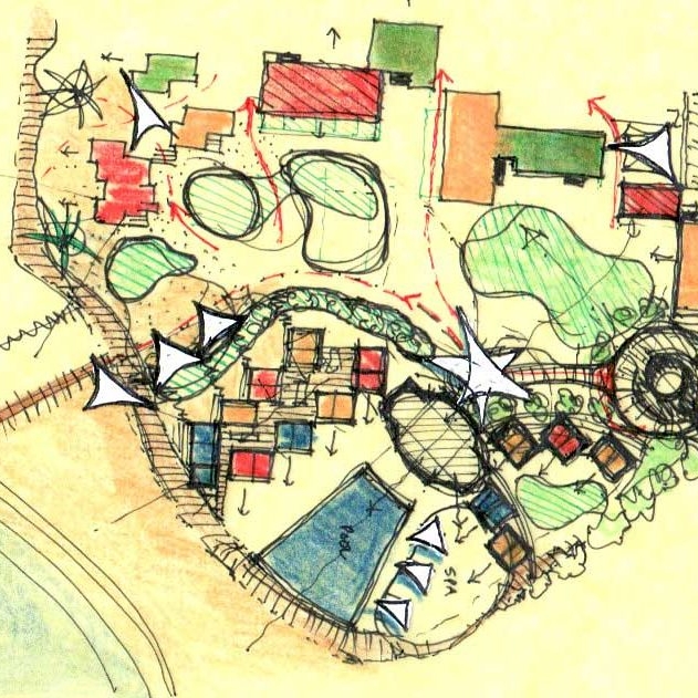 Maio Resort, Cape Verde. Sketch.